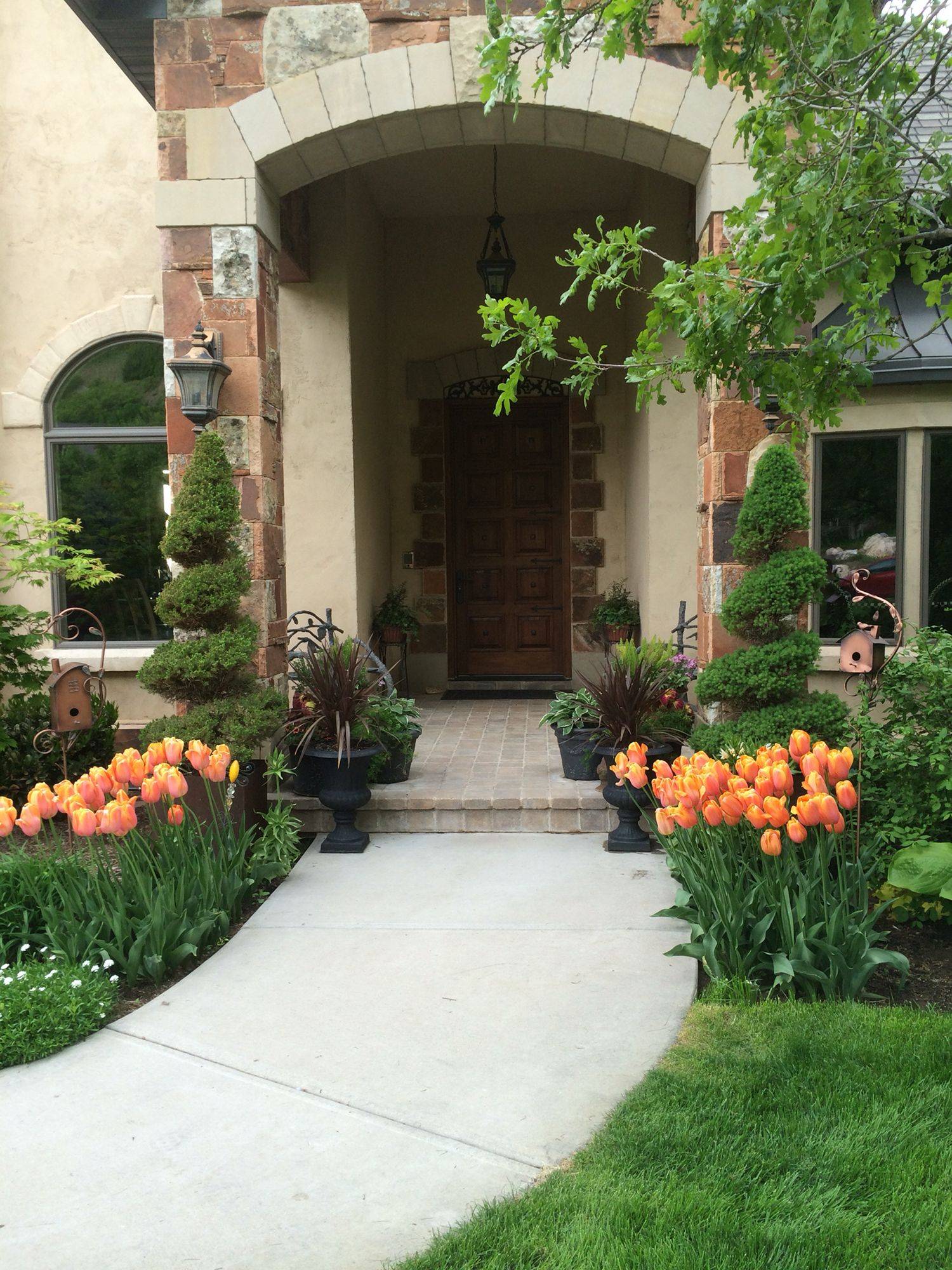 Entrance Landscape Design Ideas Curb Appeal