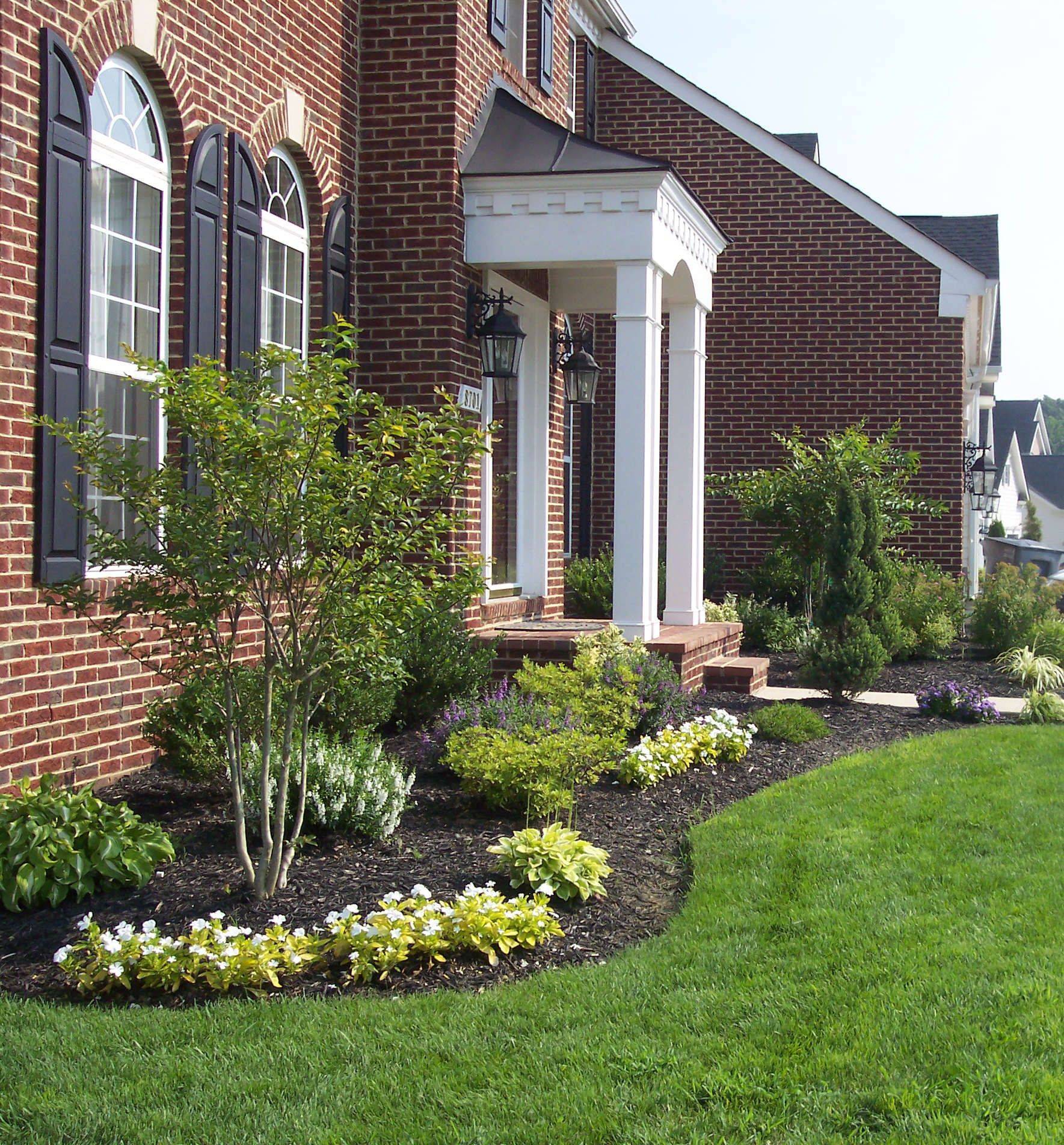 Front Door Driveway Landscaping