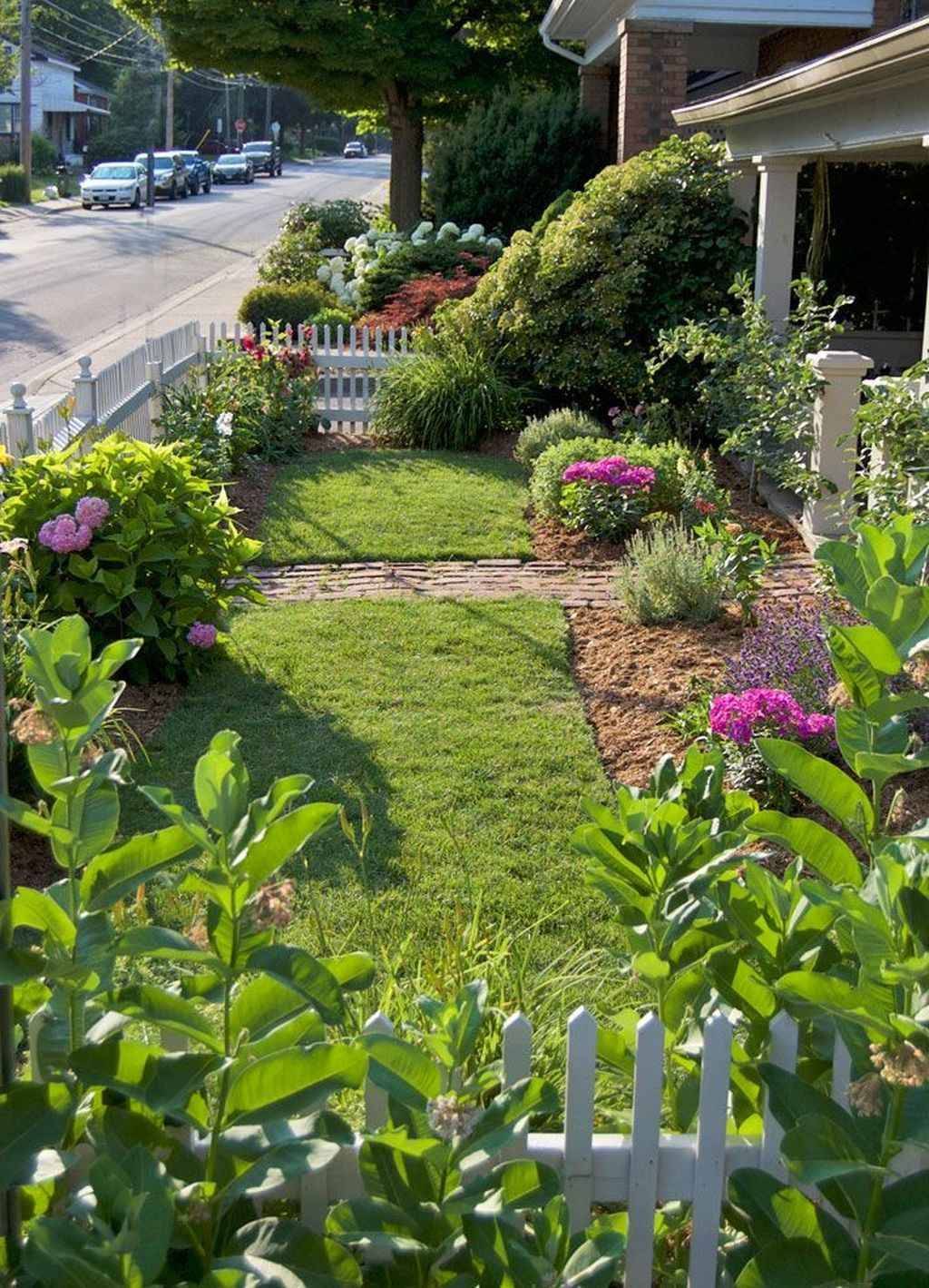 Beautiful Front Yard Cottage Garden Landscaping Ideas Homixover