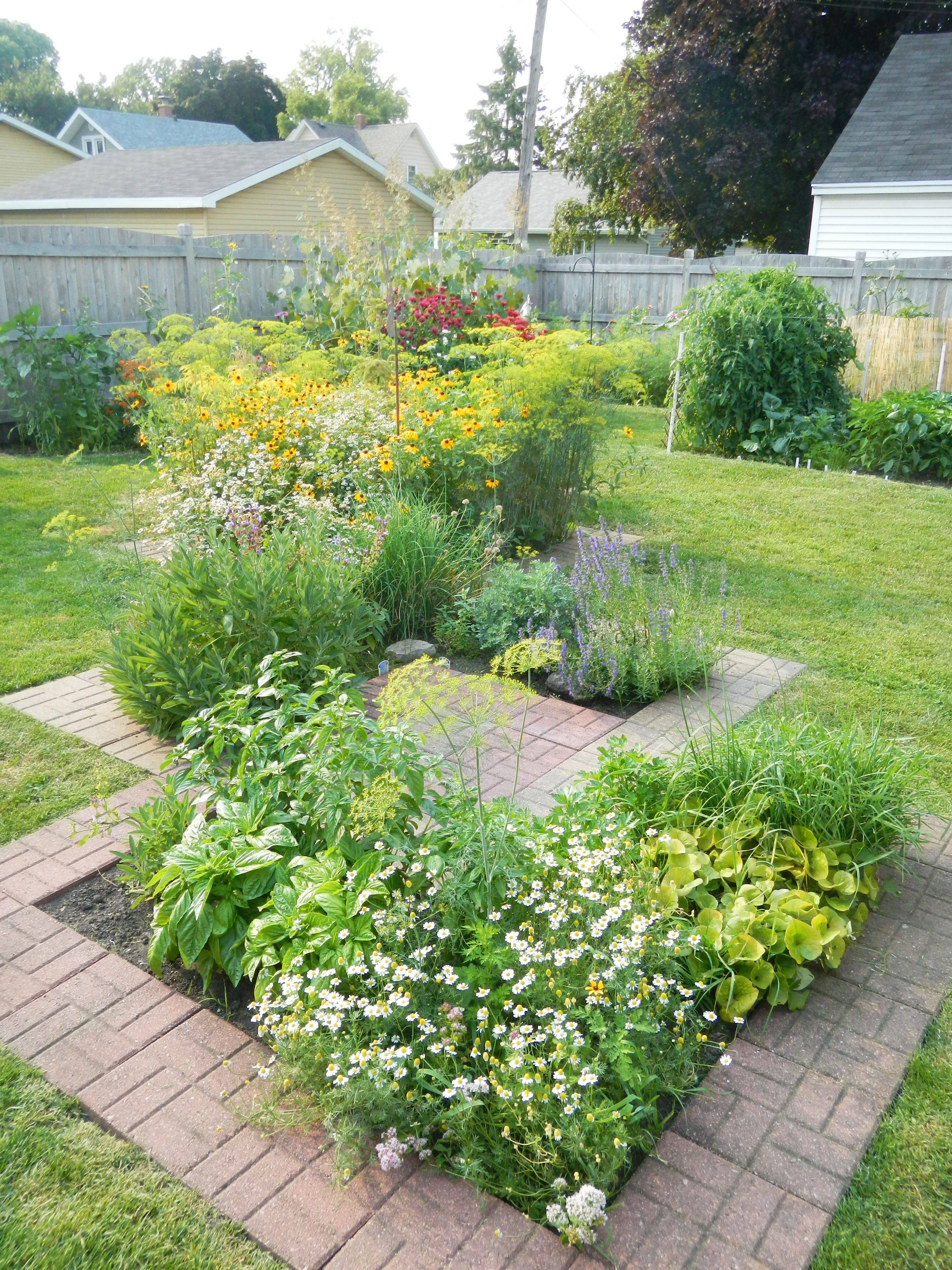 Deck Herb Garden Ideas