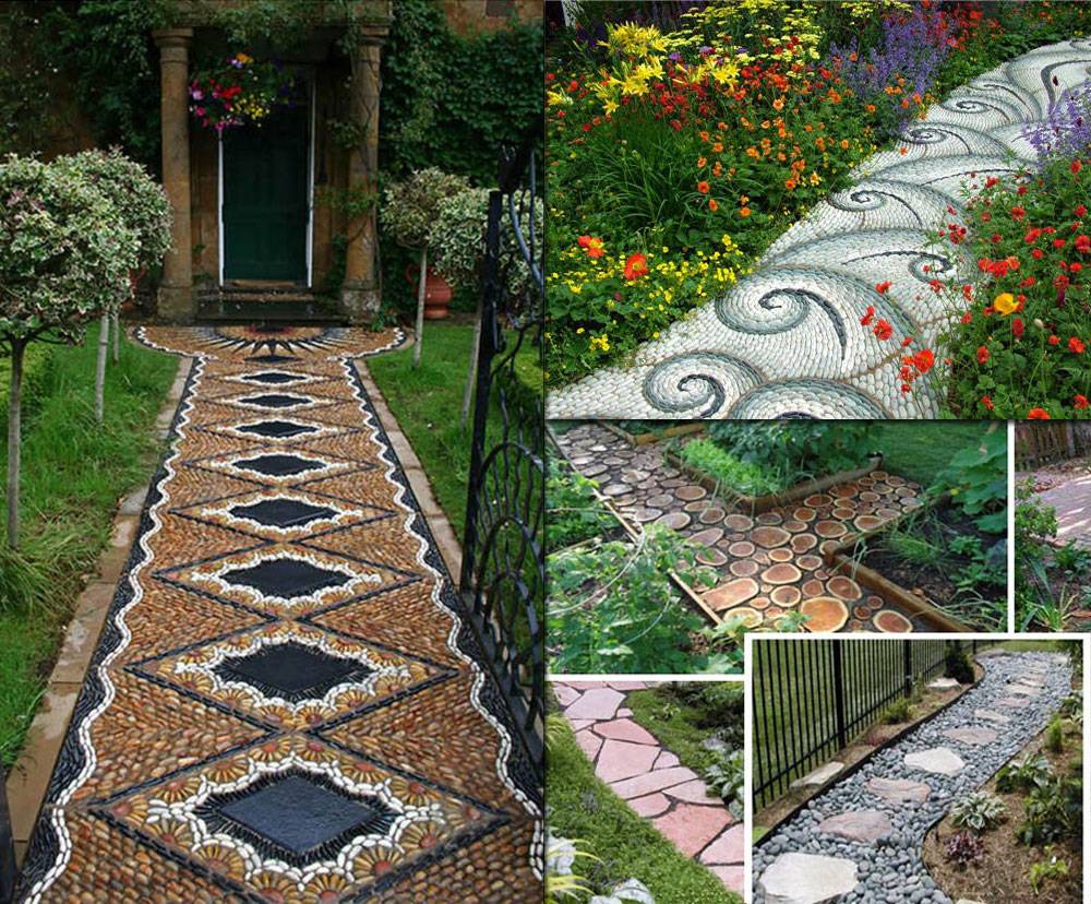 Beautiful Backyard Garden Path