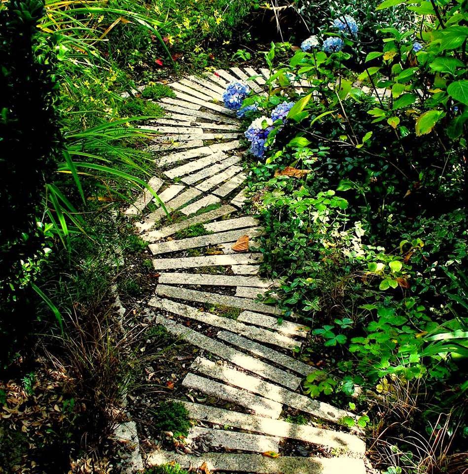 Easy Cheap Garden Path Ideas