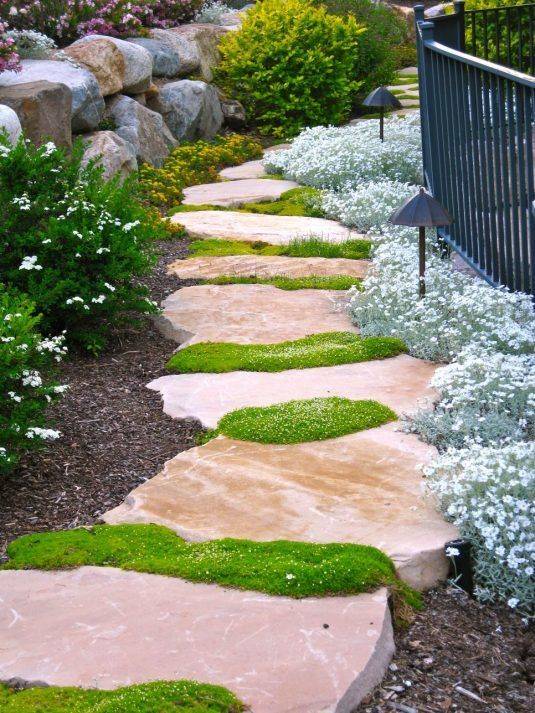 A Charming Garden Path Page