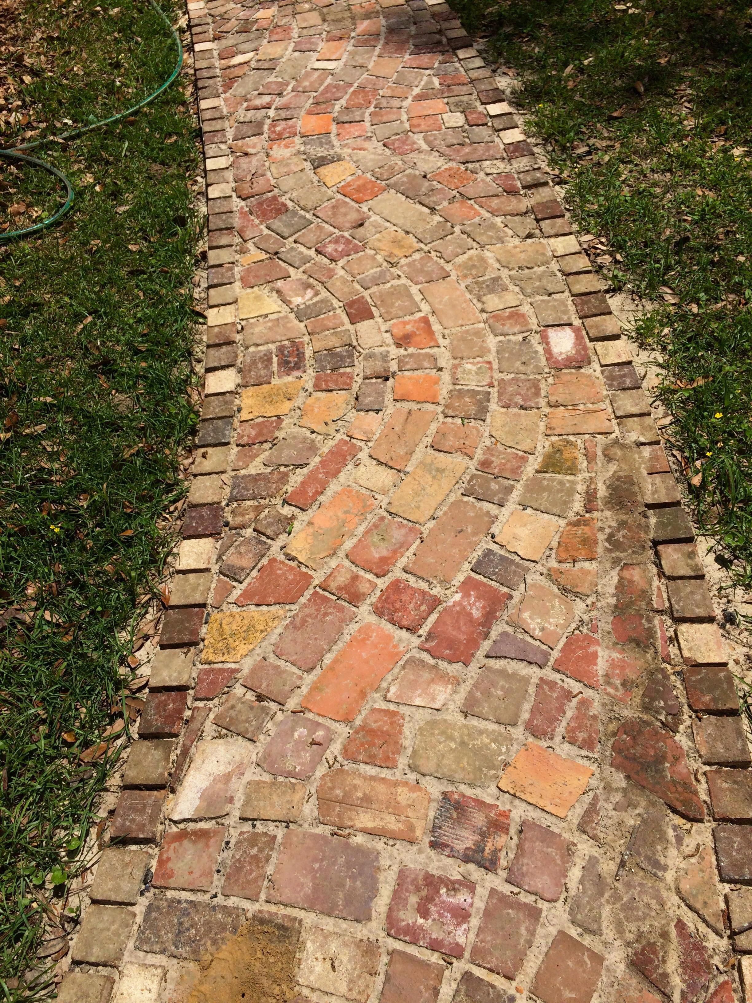 Reclaimed Brick Garden Path Pointing Ideas