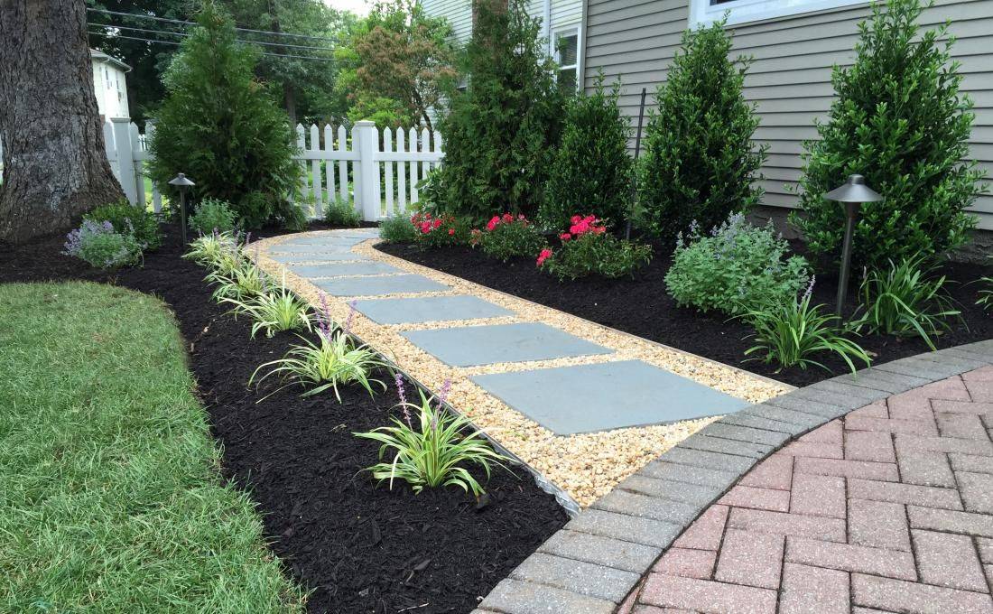 Ideas Patio Backyard Pea Gravel Landscape Design Edging Peagravel