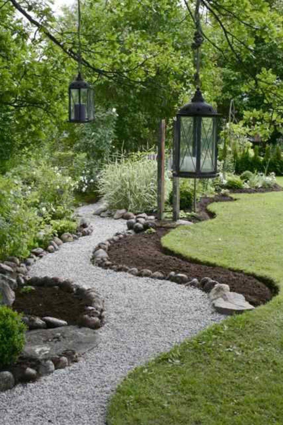Pea Gravel Path