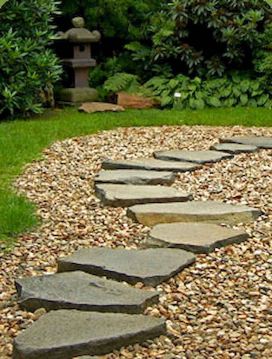 A Curved Stepping Stone Path Land Designs