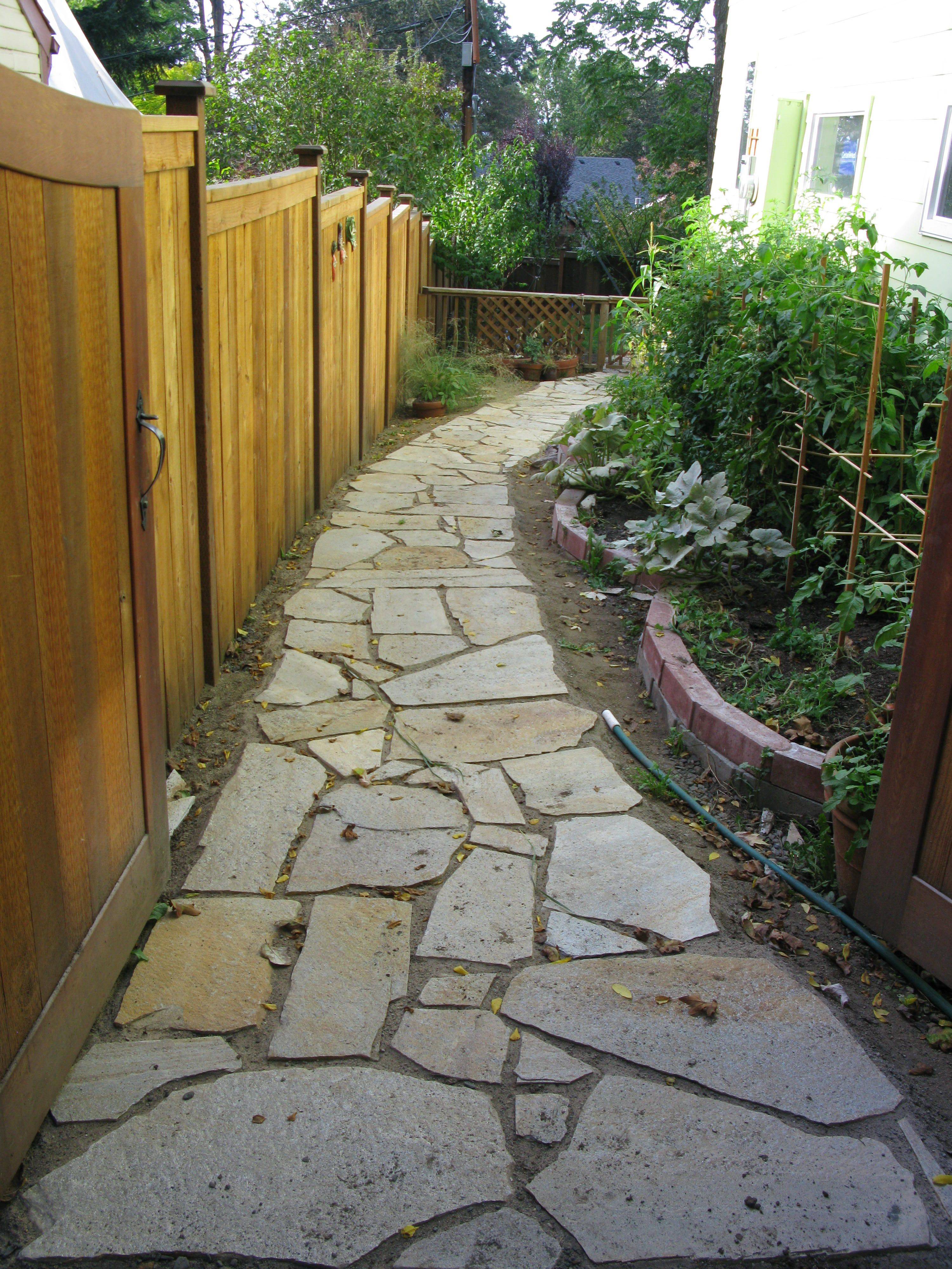 Flagstone Walkway