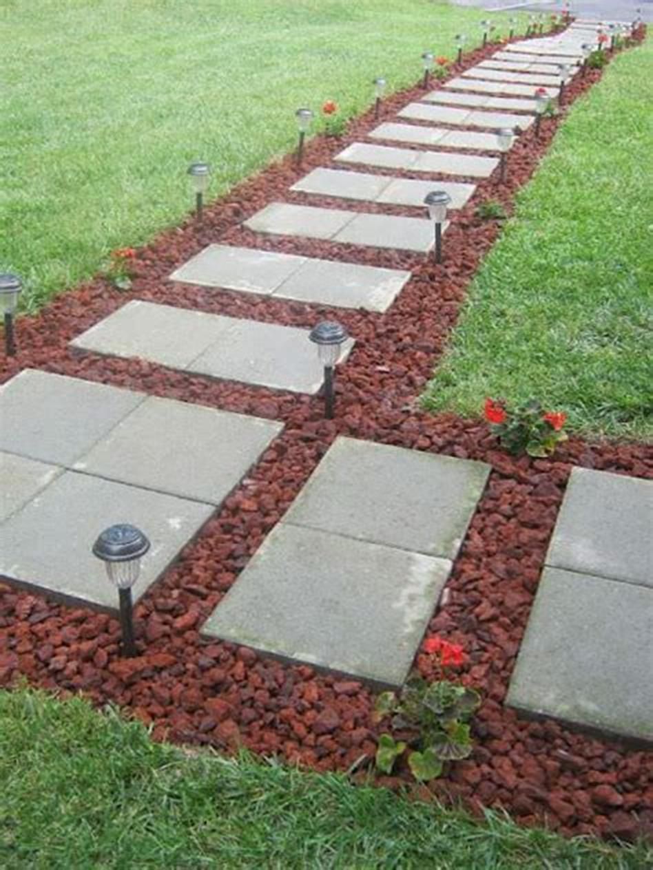 Paver Patiowalkway Pavers Backyard