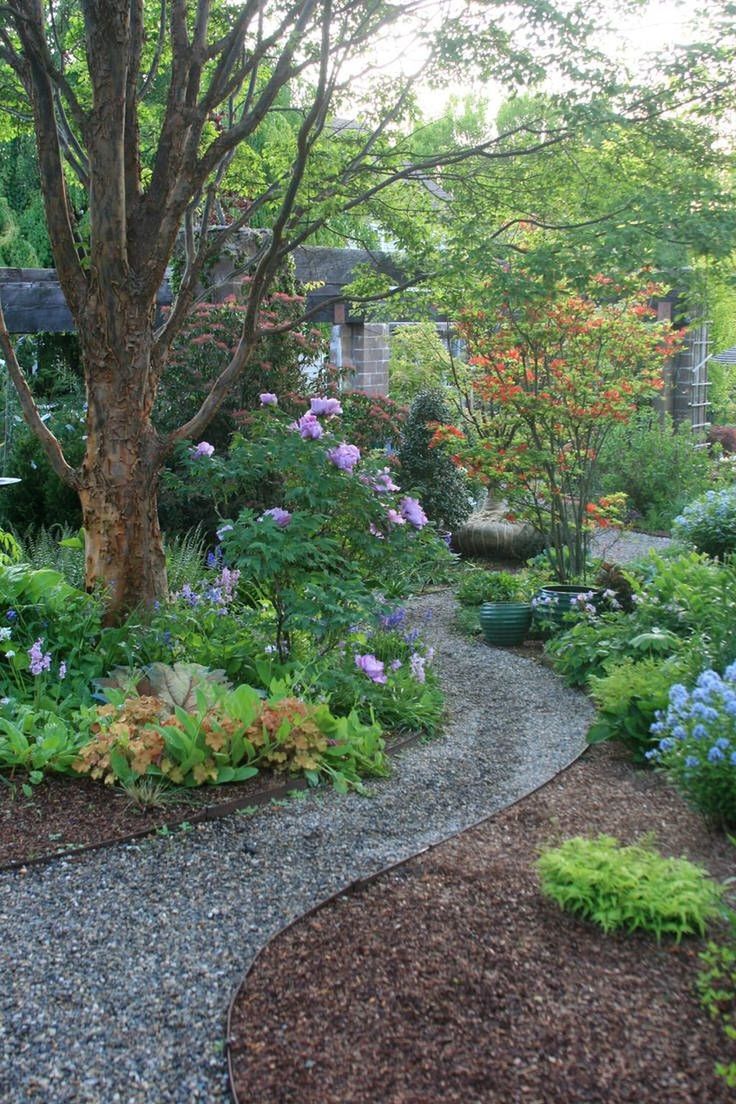 Beautiful Backyard Garden Path