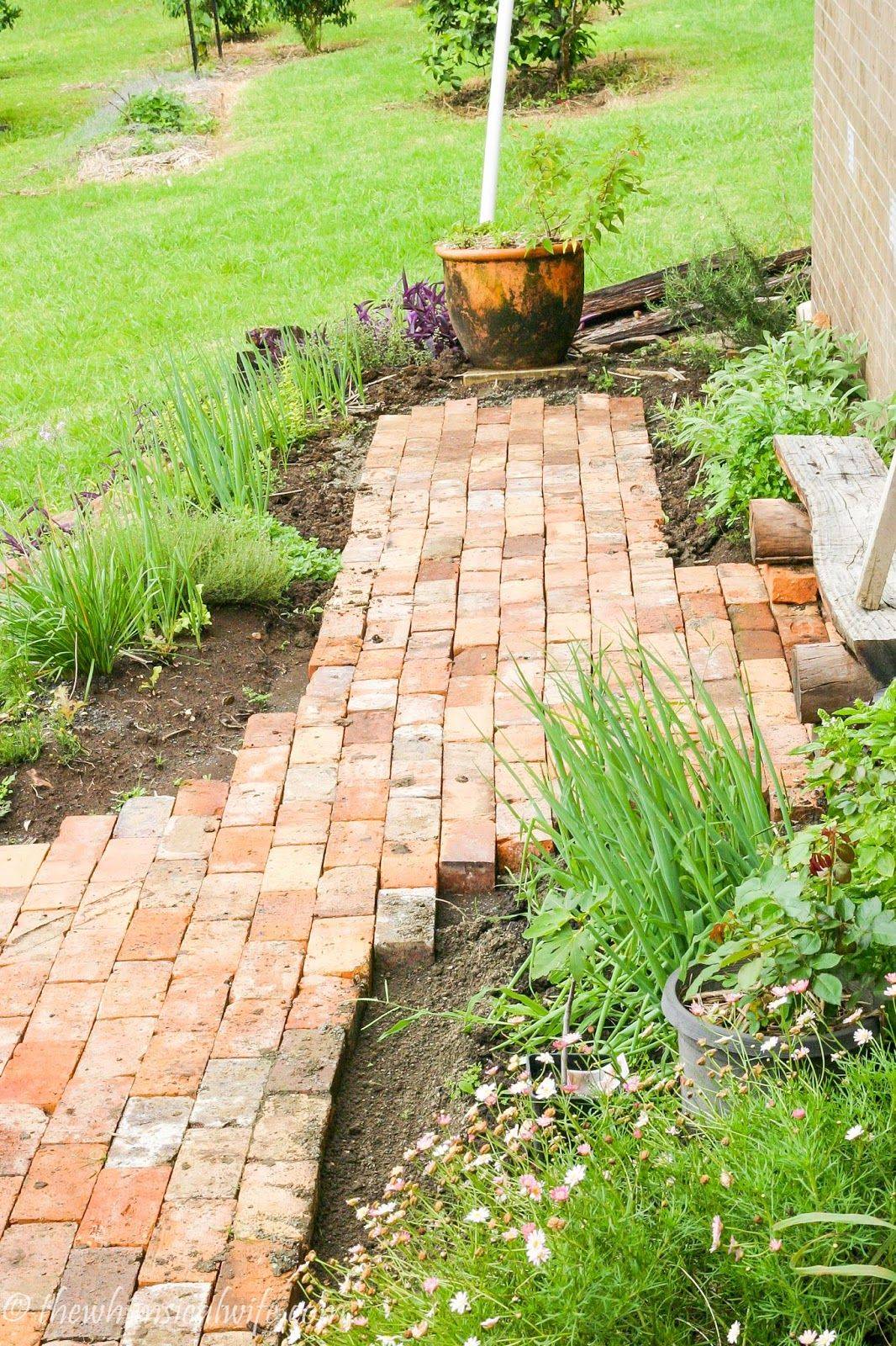 Brick Pathway Walkways Ideas