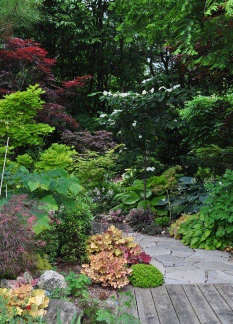 Shady Garden Path Pathway Landscaping