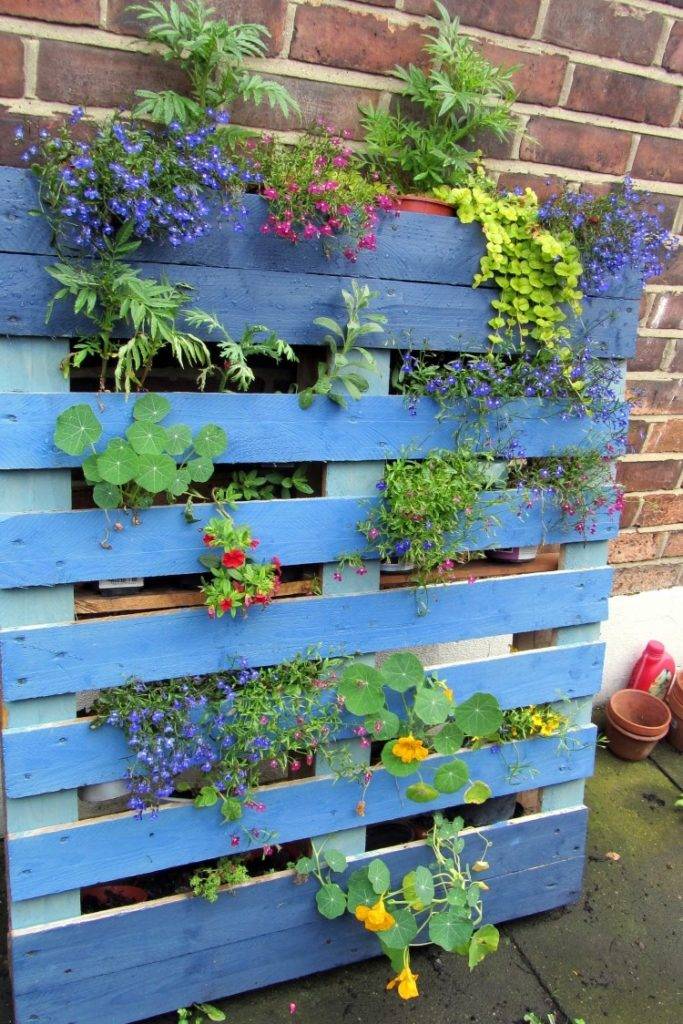 Spectacular Recycled Wood Pallet Garden Ideas