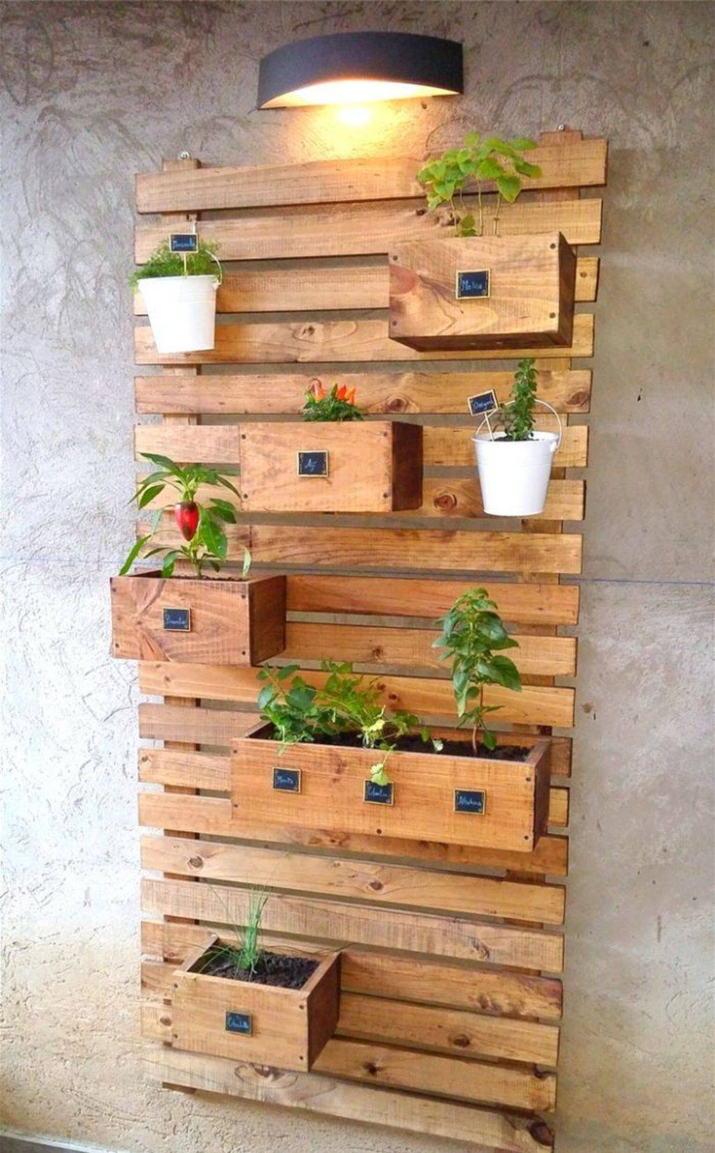 Inspiring Diy Projects Pallet Garden Design Ideas