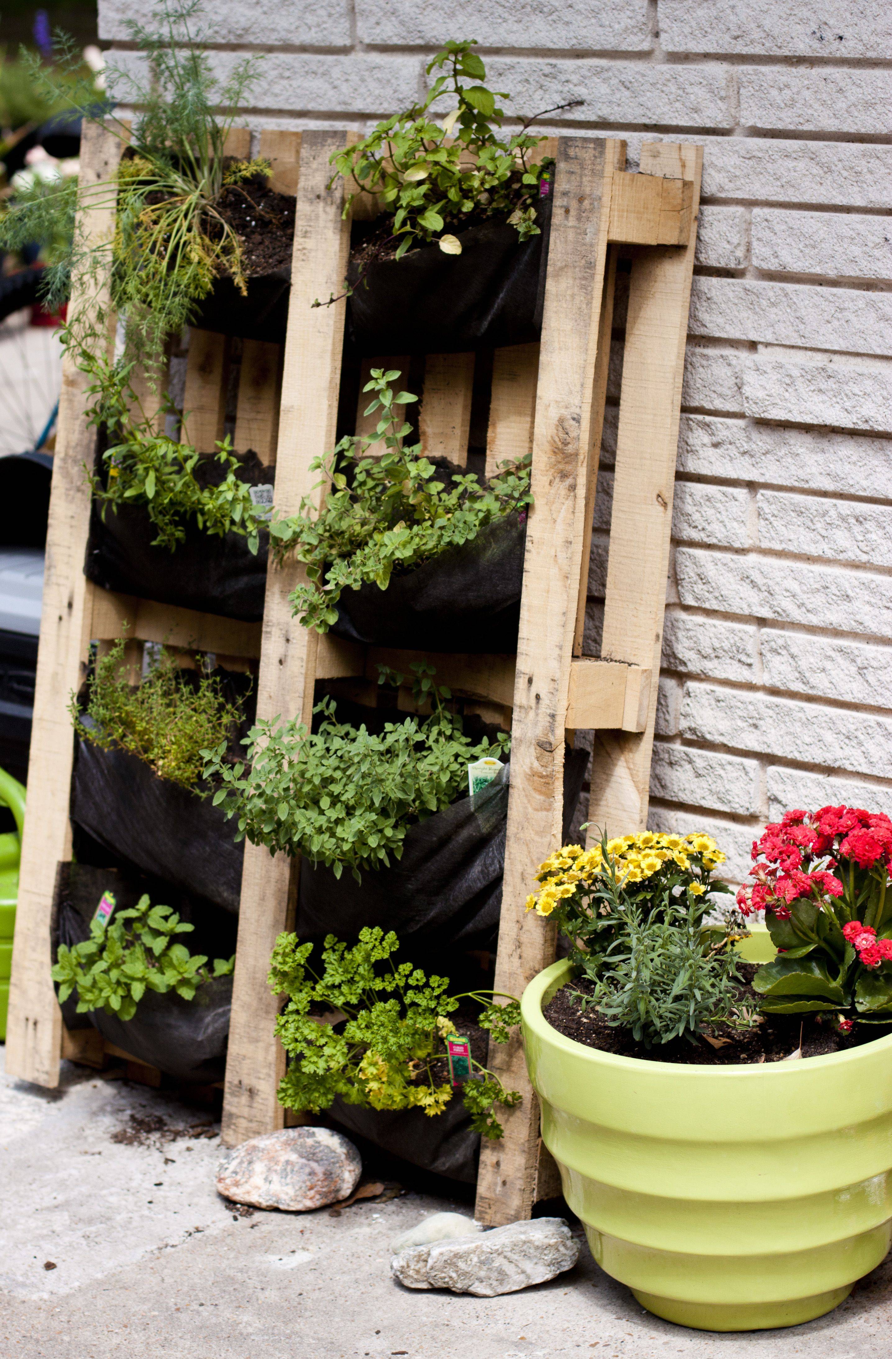 Spectacular Recycled Wood Pallet Garden Ideas