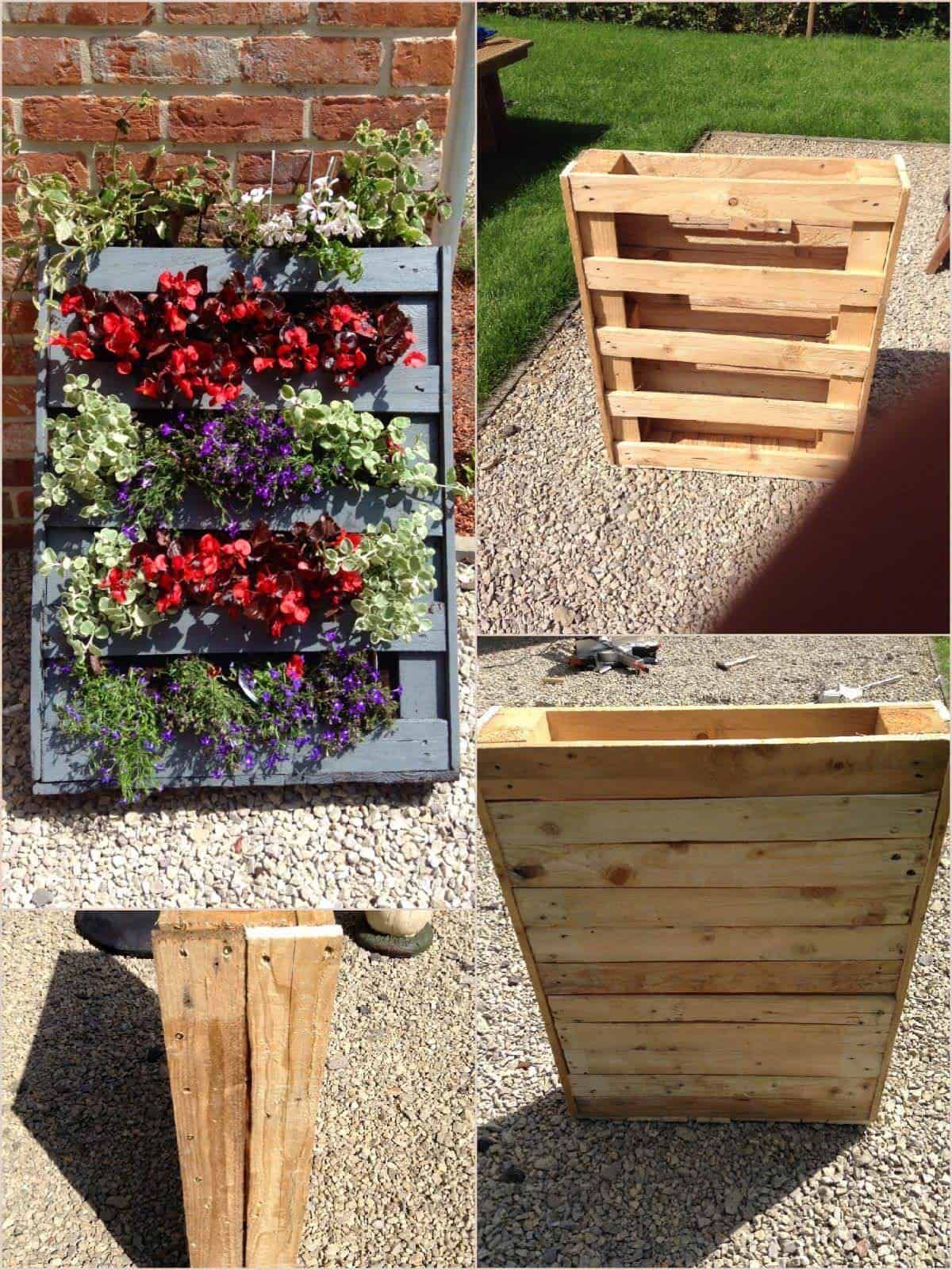 A Square Planter Garden