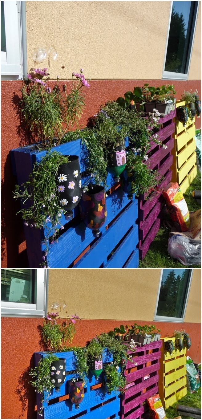 Painted Pallet Garden Pictures