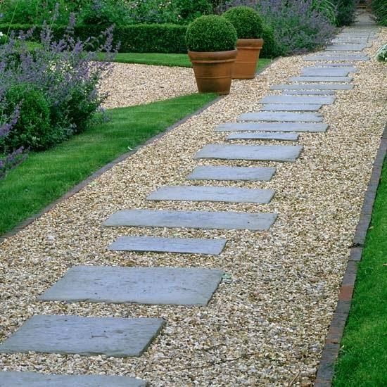 Diy Stone Walkway Design Ideas