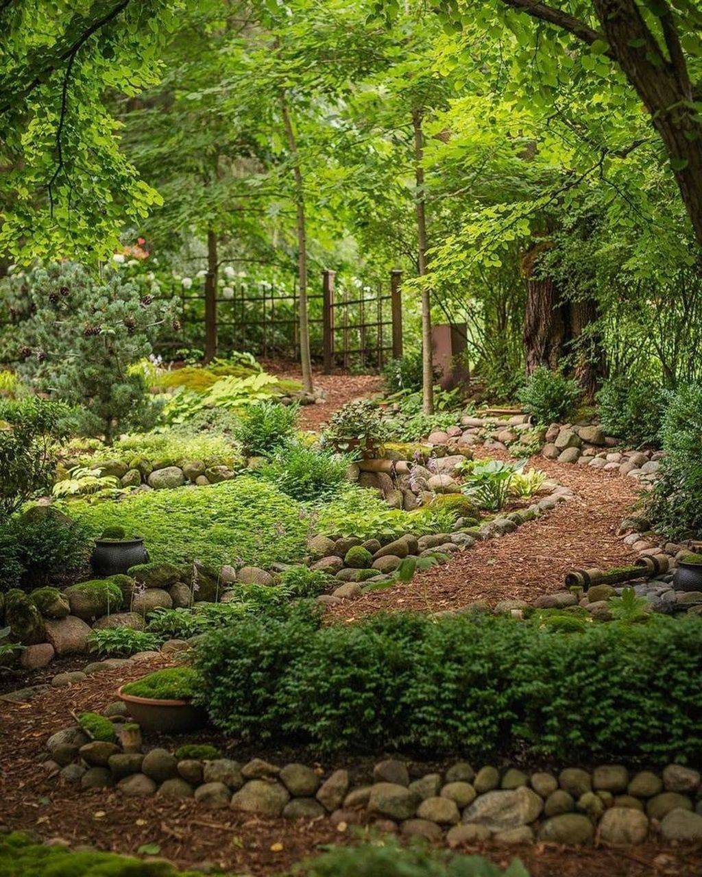 A Woodland Garden Path