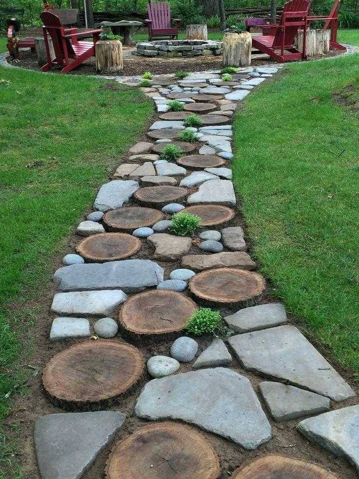 Easy Cheap Garden Path Ideas