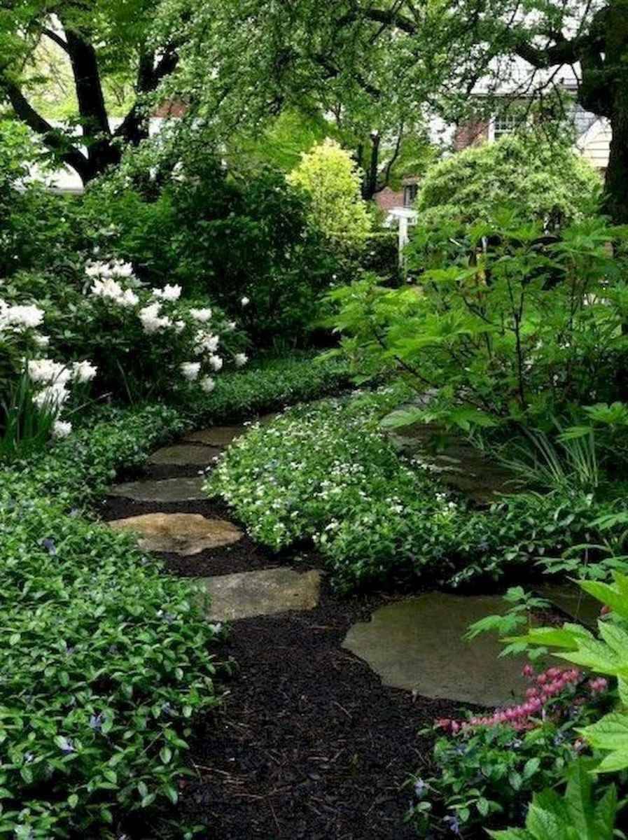 Beautiful Side Yard Garden Path Design Ideas