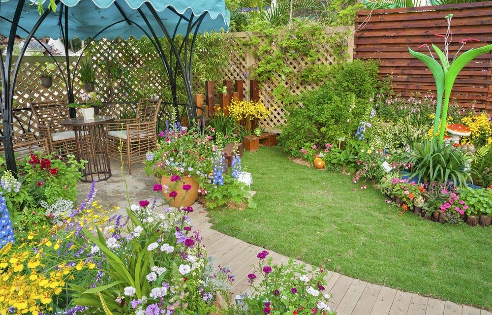 A Charming Garden Path Page