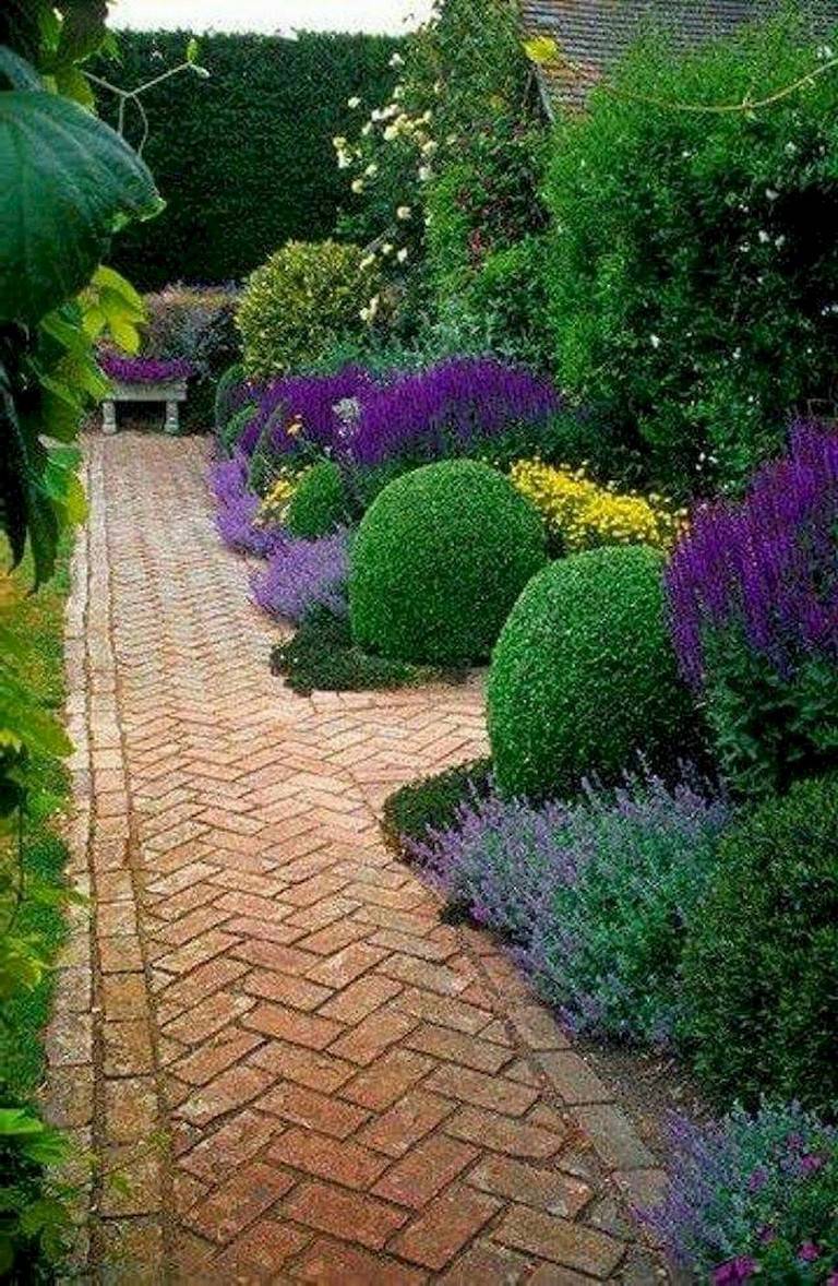 Beautiful Backyard Garden Path