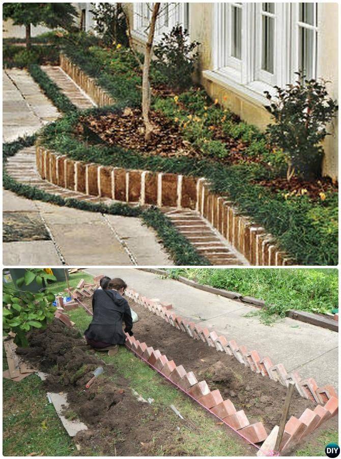 Stylish Garden Bed Edging Ideas Digsdigs