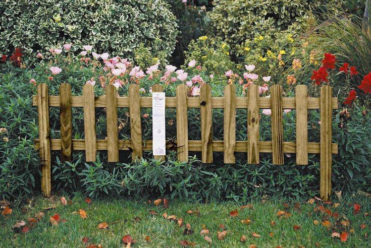 Stunning Landscape Fence Edging Home