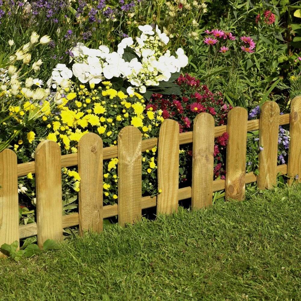 Garden Ideas Fence Borders