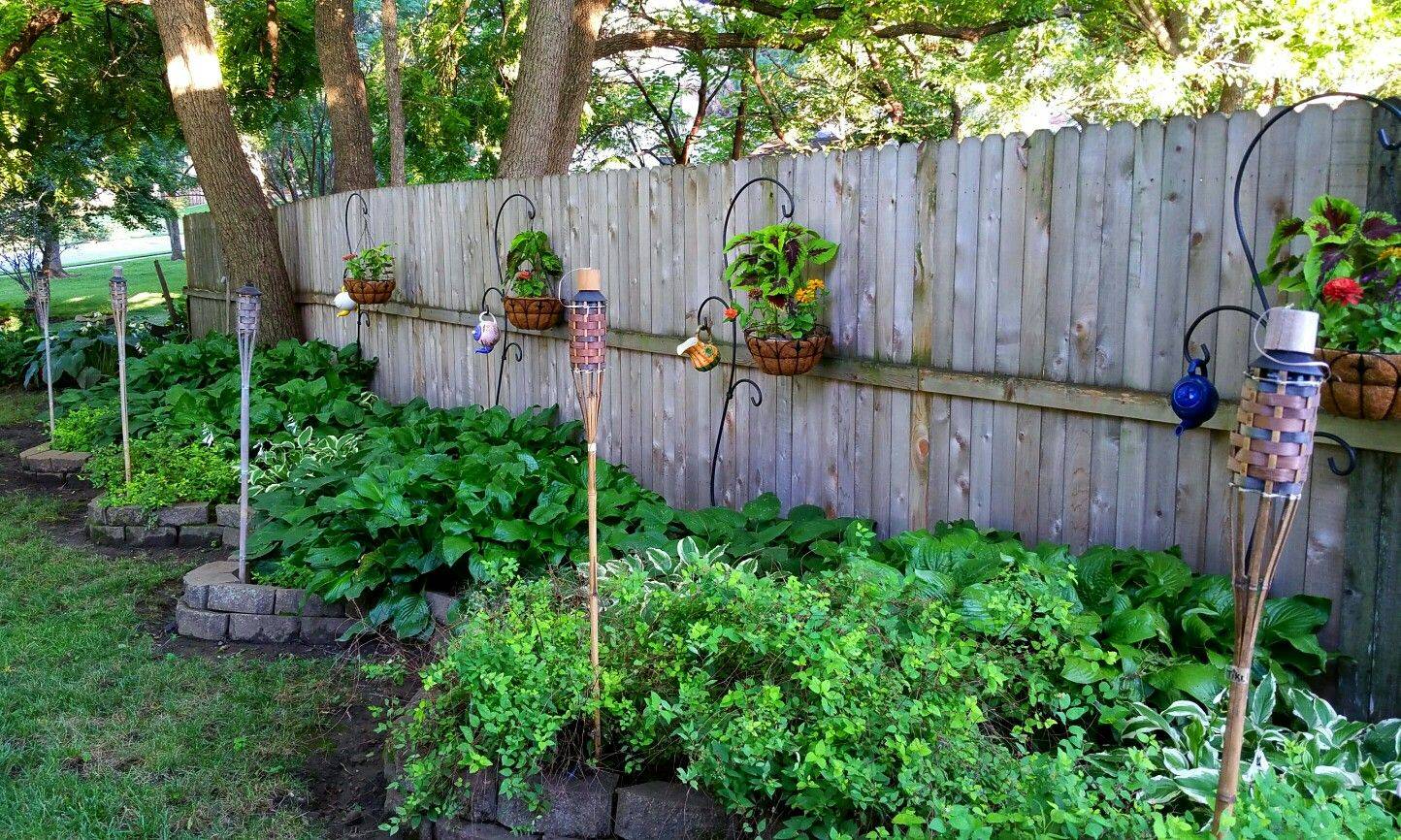 A Fence Garden Paths