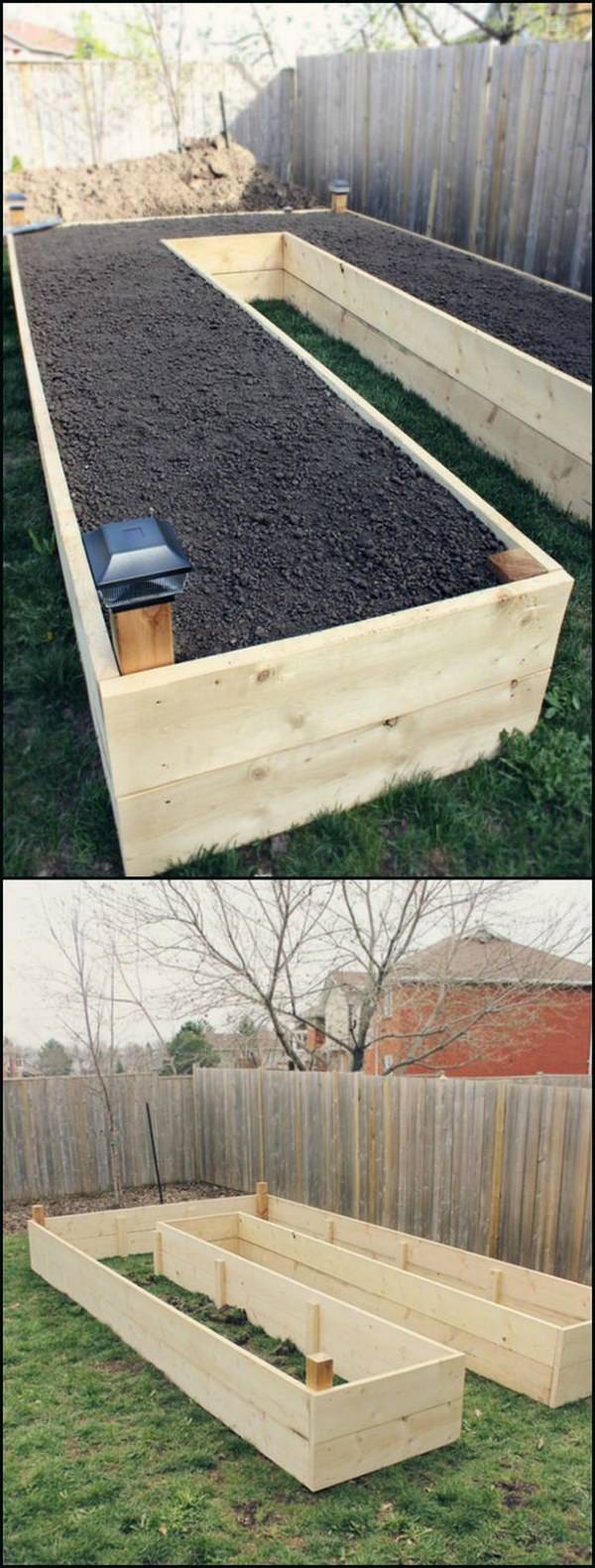 An Old Sofa Table Vegetable Garden