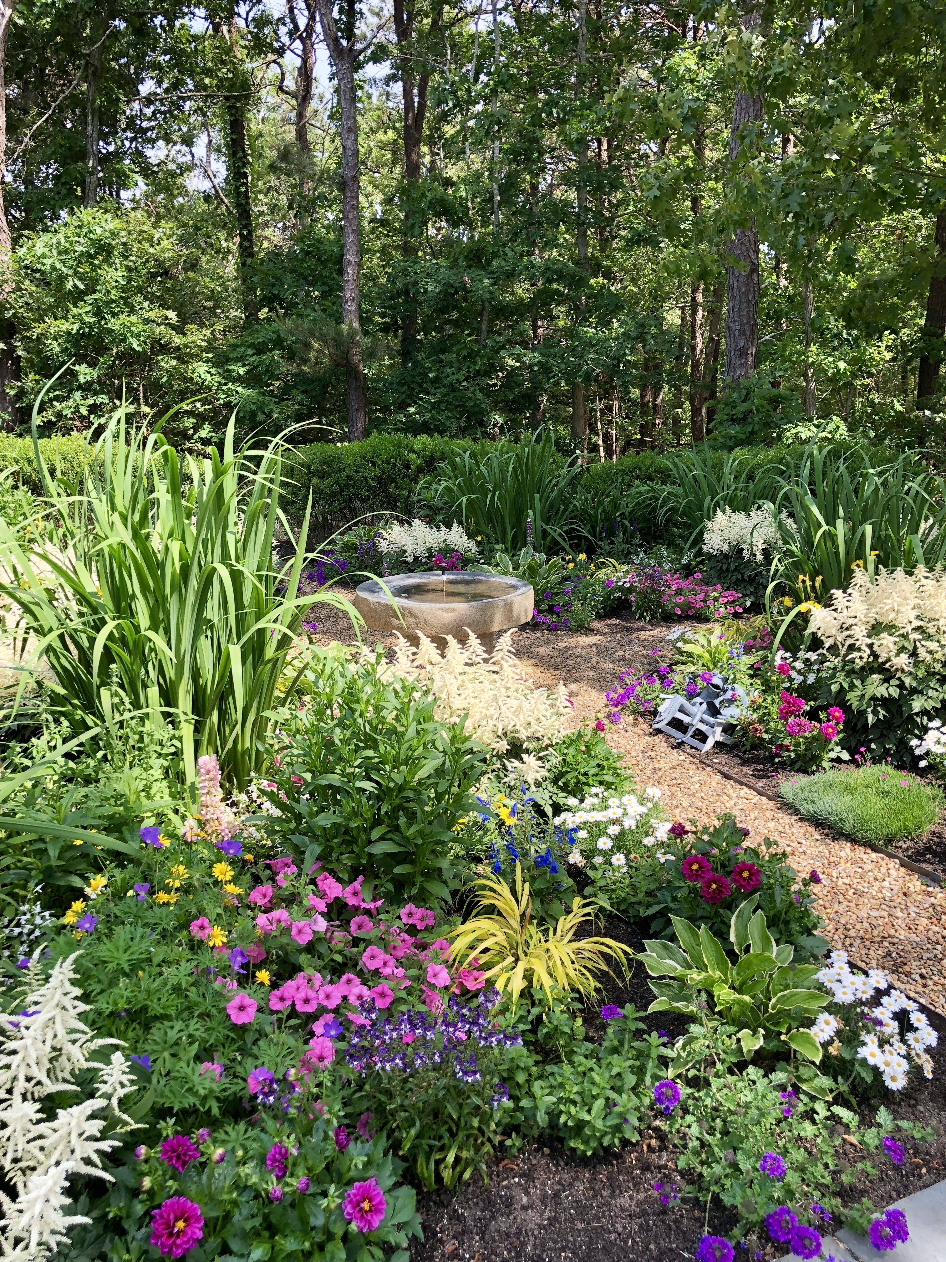 Partial Shade Garden Ideas Photograph