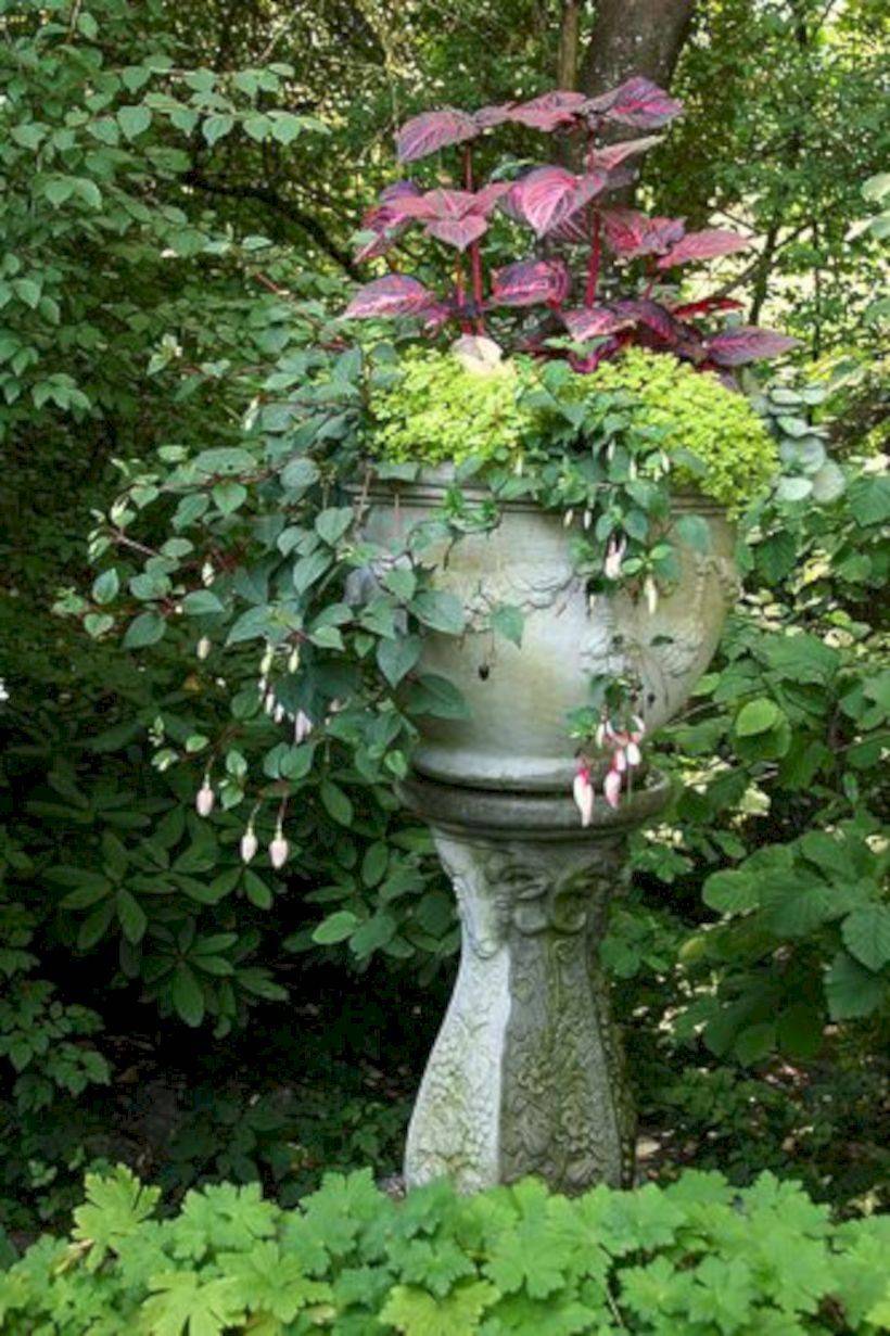 Stylish Colorful Shade Garden Pots Ideas