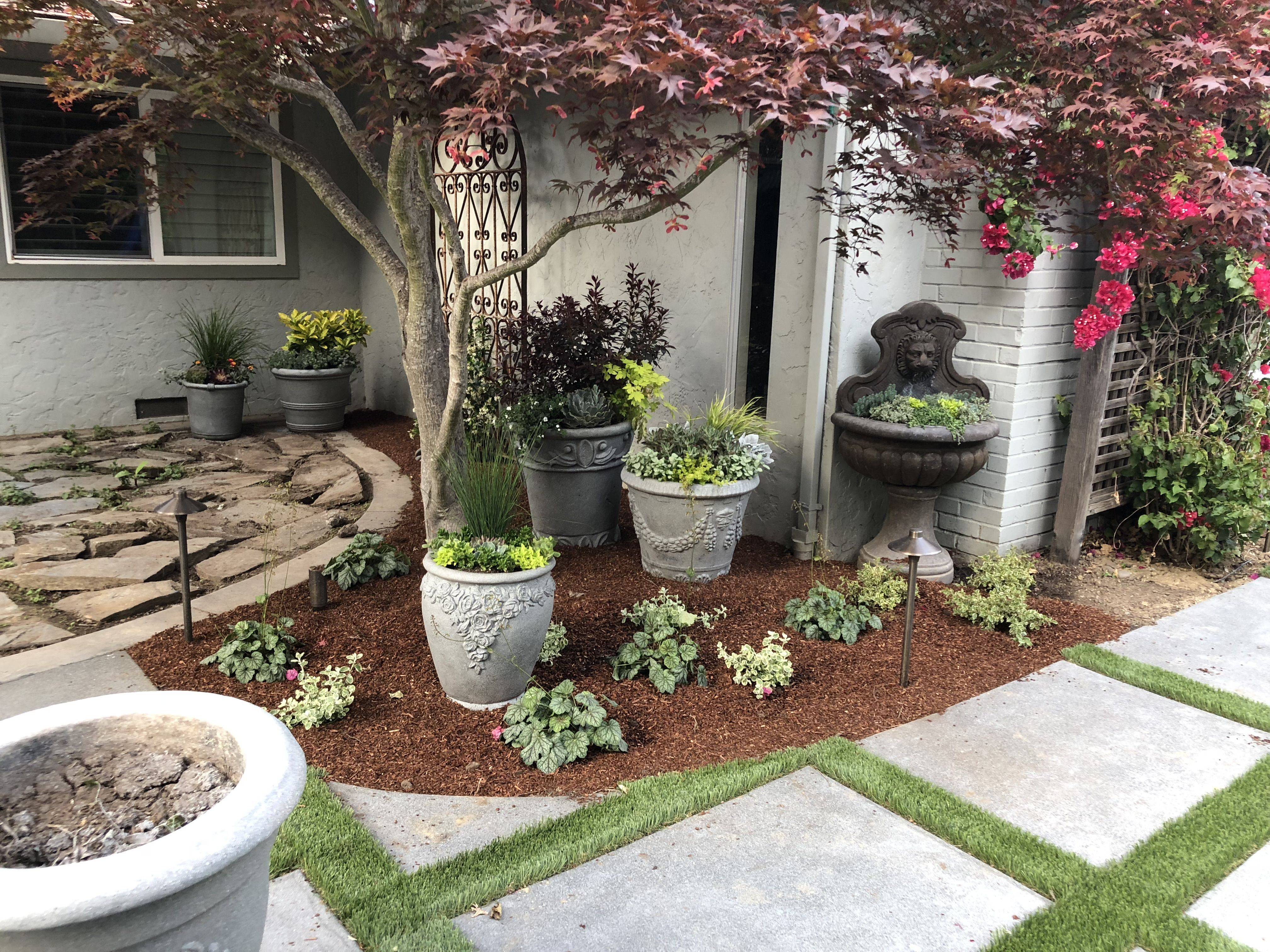 Landscape Berm Ideas Corner Landscaping Ideas Best Corner Small