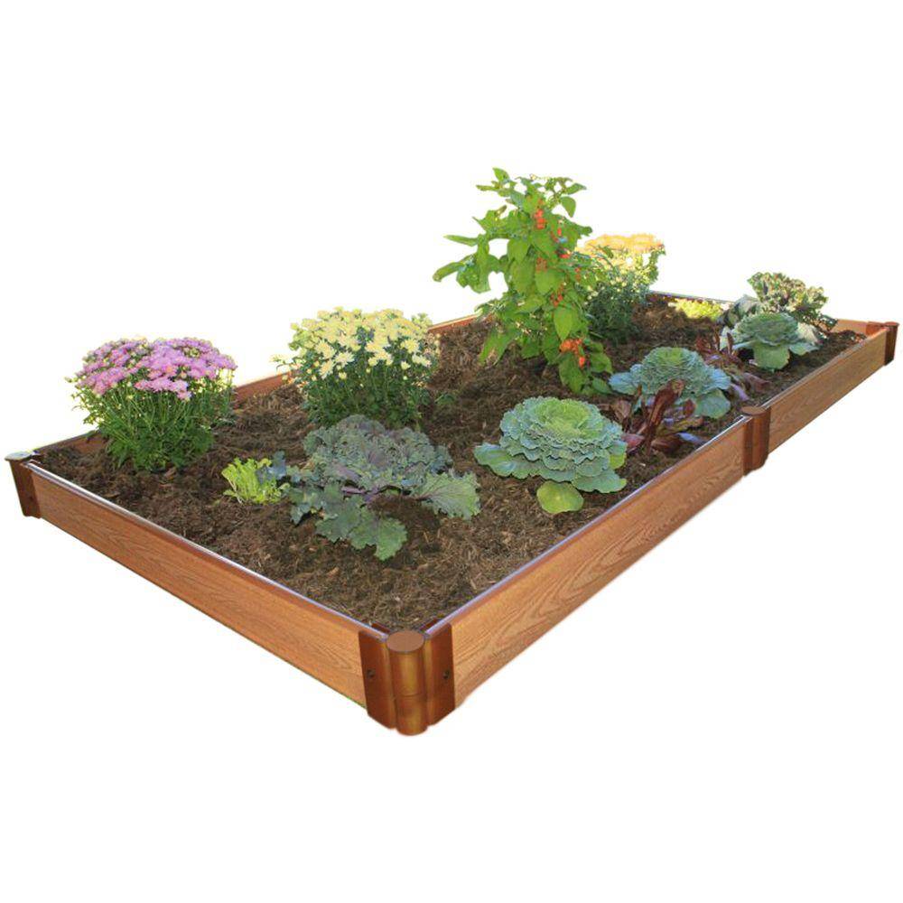 Multilevel Rustic Raised Garden Bed