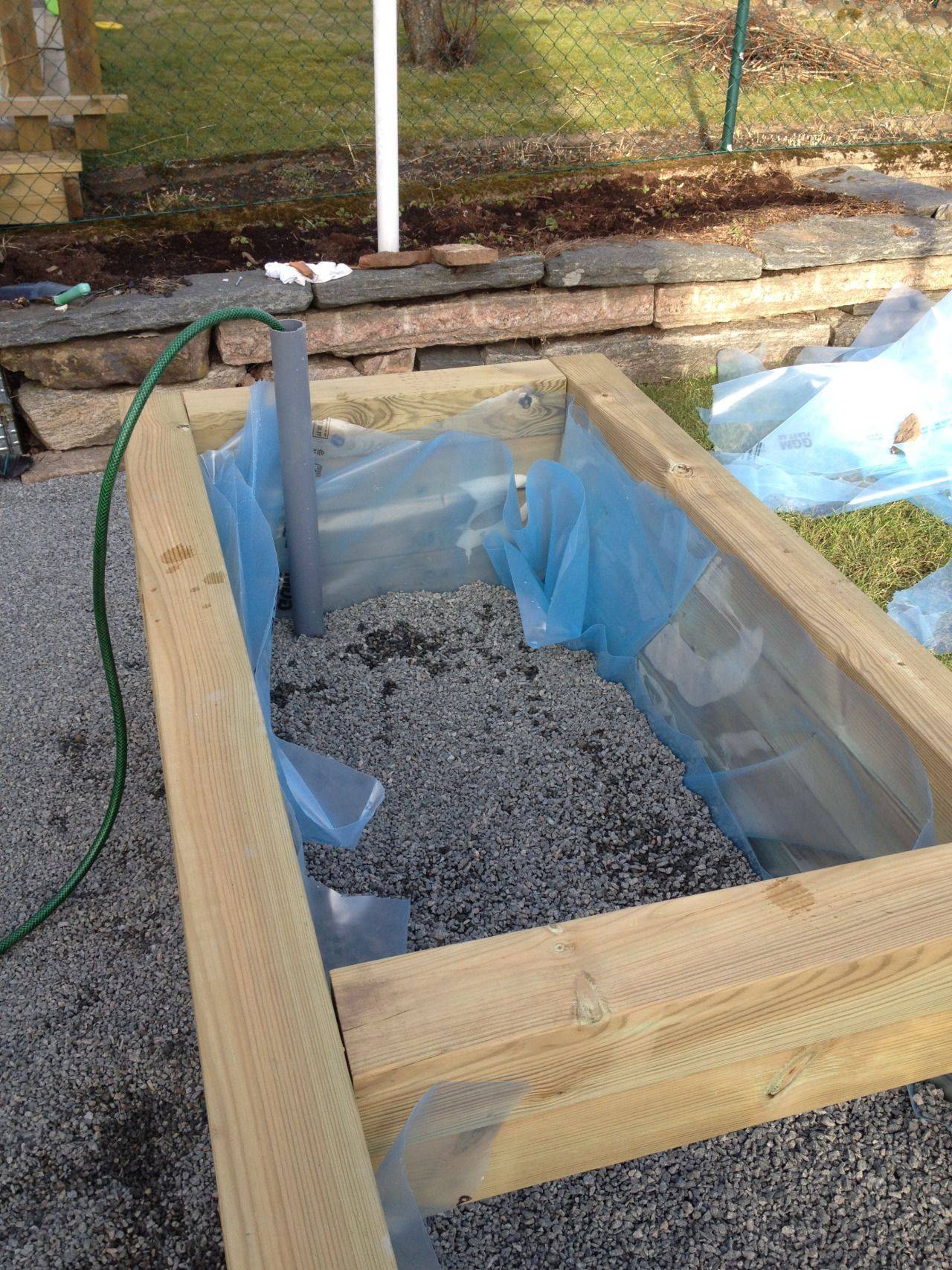 A Self Watering Raised Garden Bed