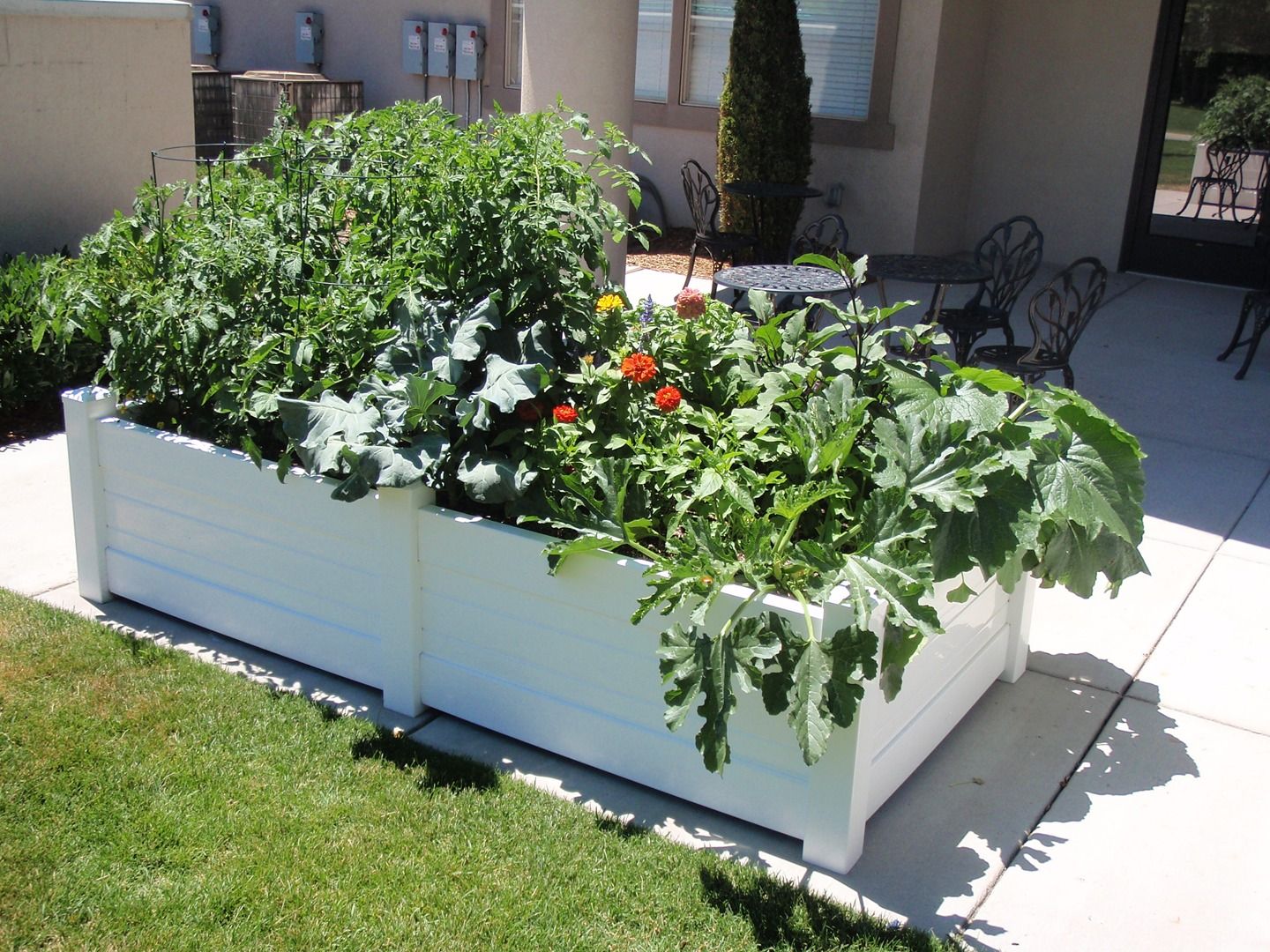 Recycled Plastic Raised Garden Bed X X Eartheasycom