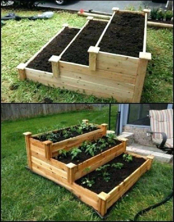 Landscaping Ideas Rustic Raised Beds