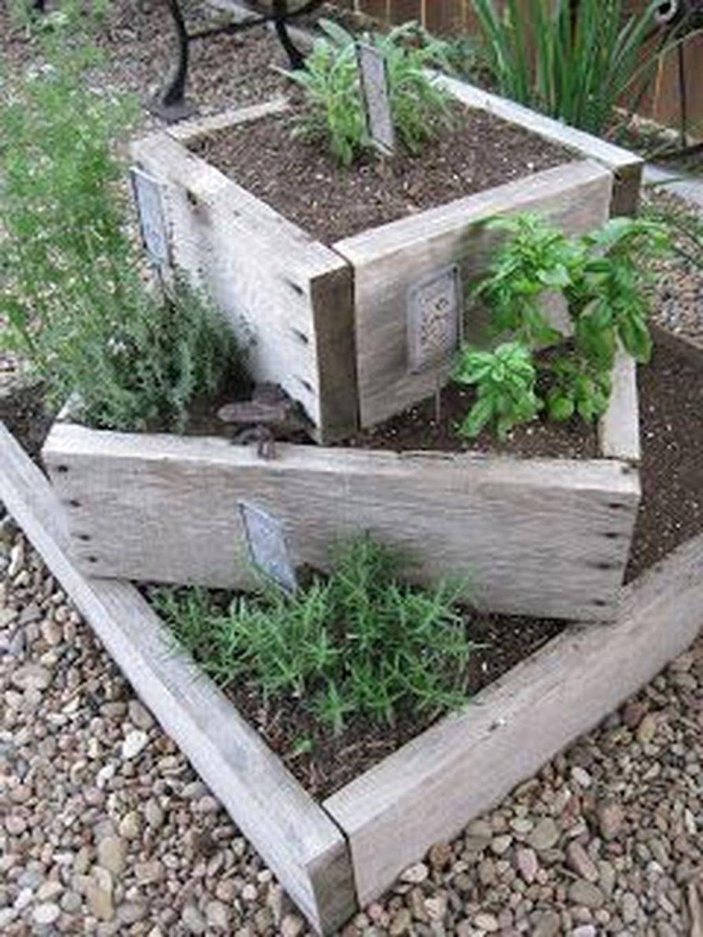 Ecowise Planters Rustic Reclaimed Timber Raised Garden Beds Pots