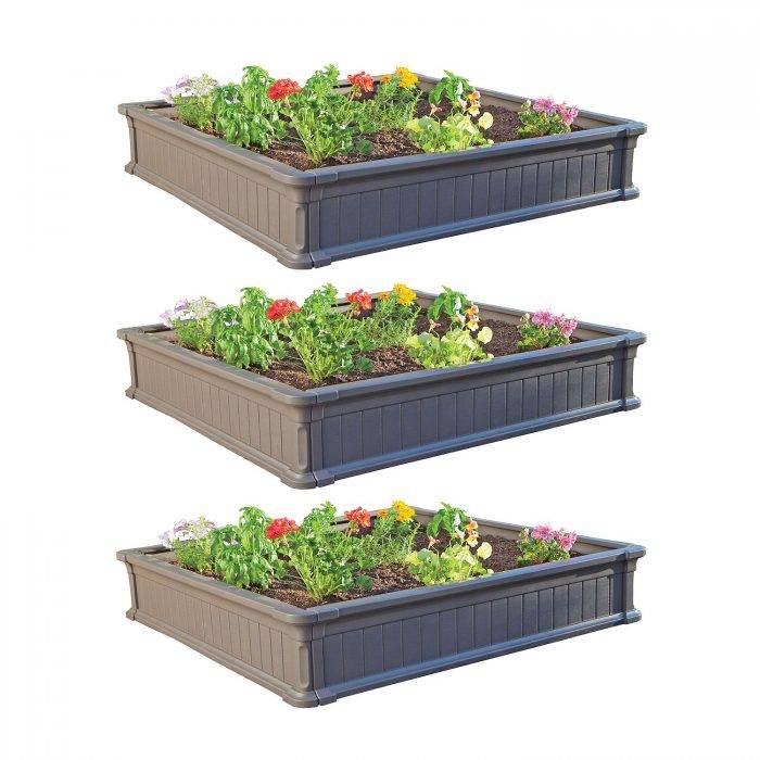 X Raised Garden Bed