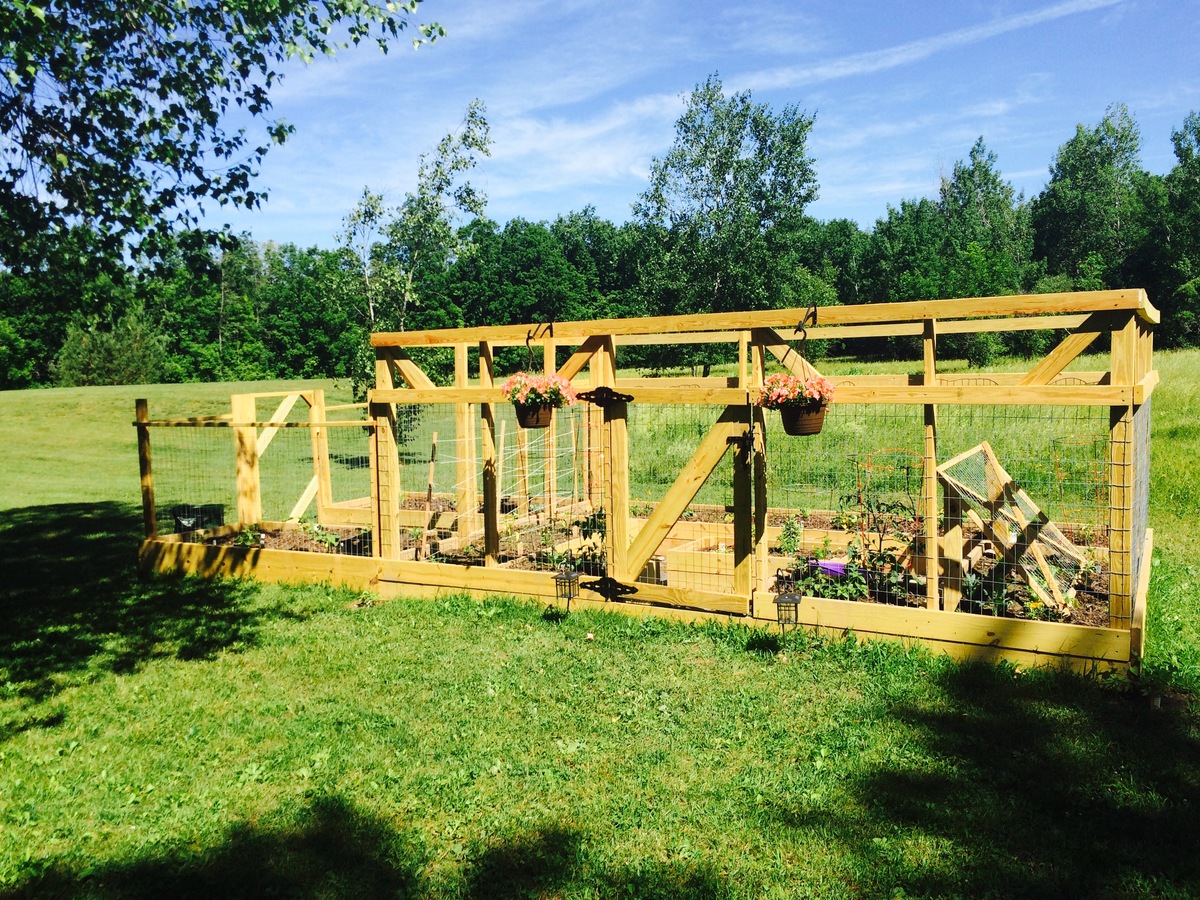Bed Herb Garden Fenceenclosure