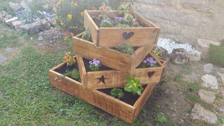 Multilevel Rustic Raised Garden Bed X X Sams Club Rustic