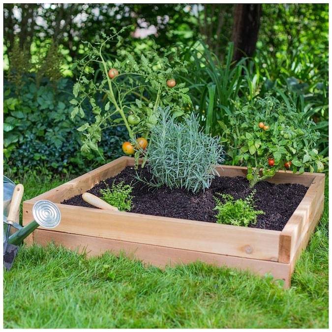 H Raised Garden Bed