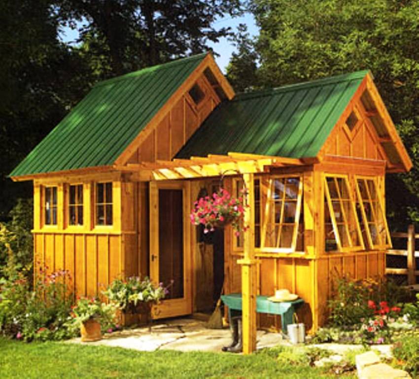 Whimsical Garden Sheds