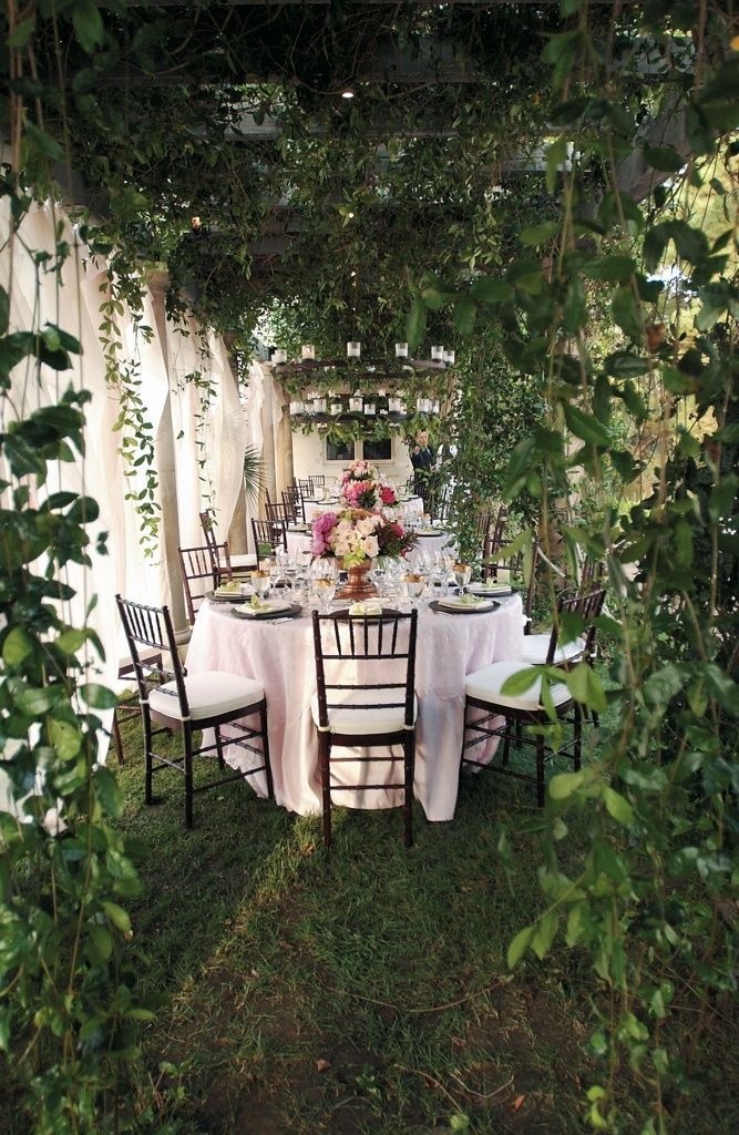 Brilliant Garden Wedding Decoration Ideas
