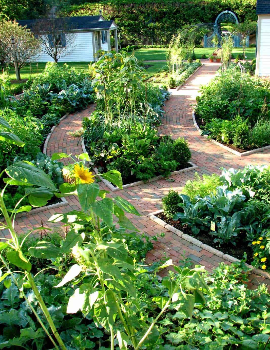 Beautifuly Colorful Vegetable Garden Design Ideas Page