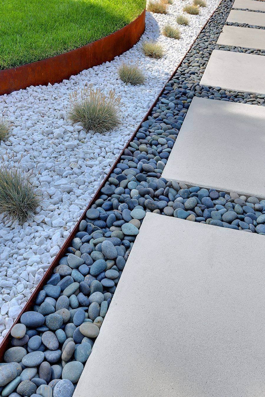 Modern Concrete Paver Walkway Ideas