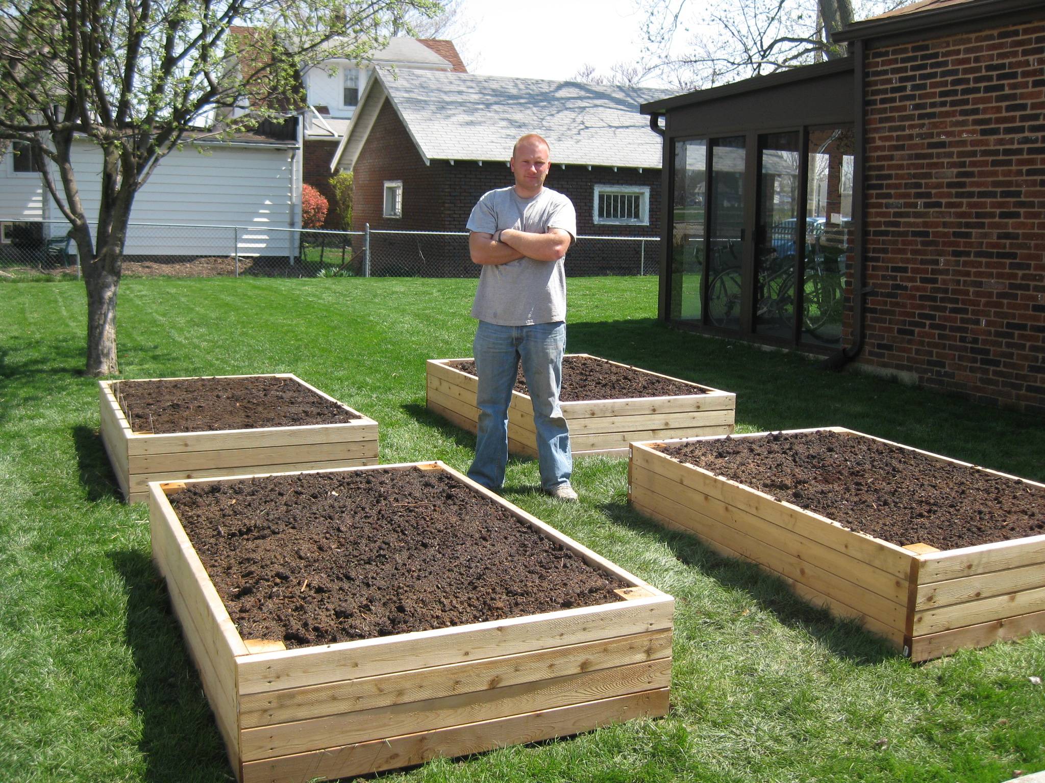 Deep Root Cedar Raised Garden Bed X X H