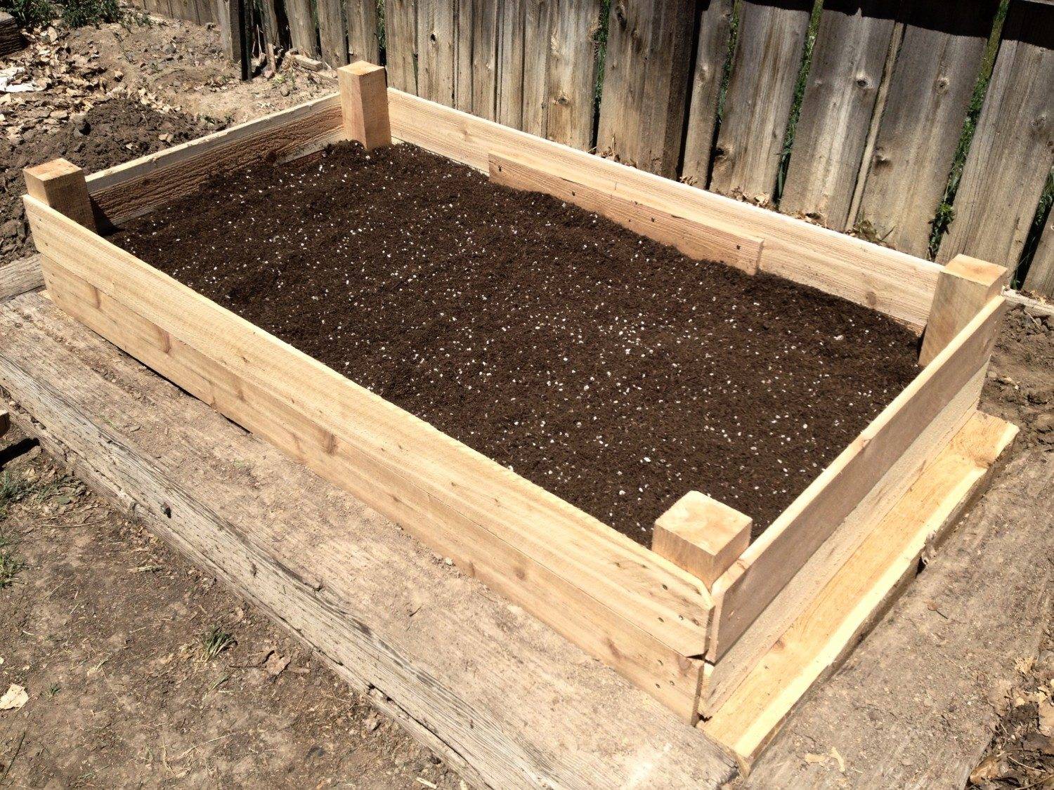 Our Backyard Raised Vegetable Garden